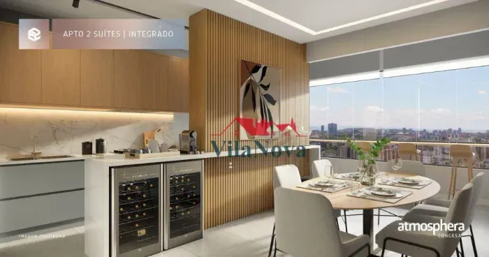 Apartamento com 3 dormitórios à venda, 130 m² por R$ 1.577.000,00 - Atmosphera Congesa - I