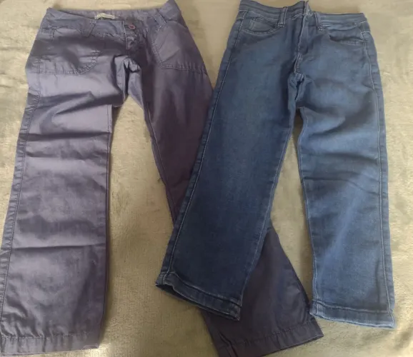 Lote de calça jeans infantil bebe menina kit