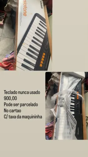 Teclado nunca usado.