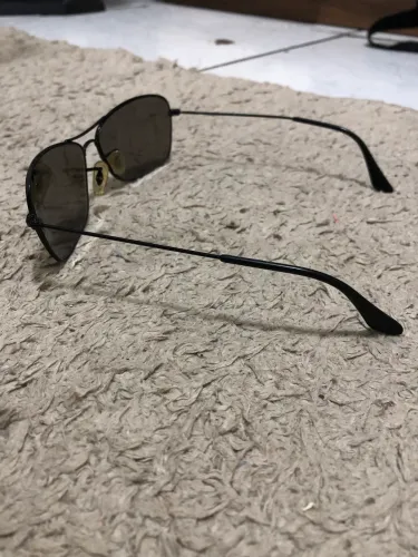 Óculos de Sol Masculinos Ray-Ban RB3388 002 58mm, Tamanho Médio, Formato Quadrado Oval