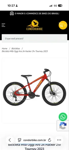 Bicicleta aro 20