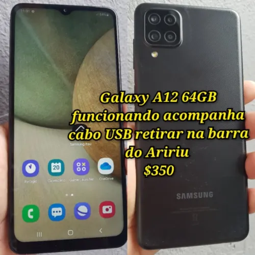 Galaxy A12 (64GB)  $350