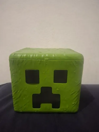 Balde Creeper Minecraft Cinemark