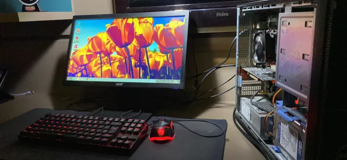 Monitor + computador 