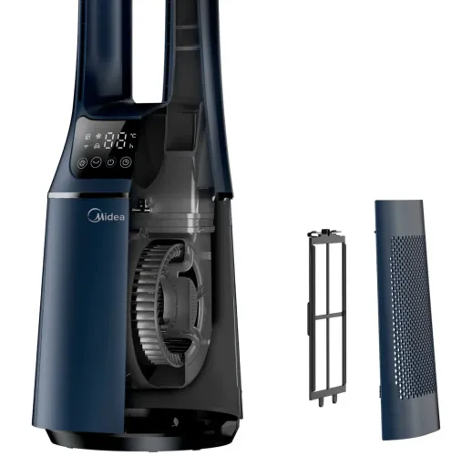 Ventilador de Torre Midea Smart Air Bladeless VTB180A3 - Azul Escuro