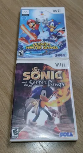 Jogos Nintendo Wii (Sonic e Winter Games)