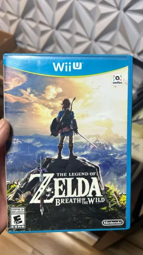 Jogo Zelda Nintendo Wii u erro de impressão