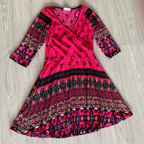 Vestido Malha Crepe M
