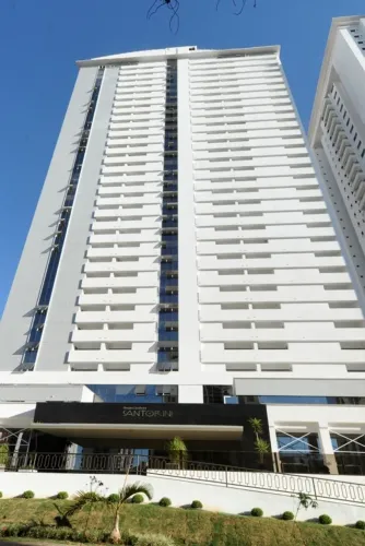 flat, st bueno, ed santorini, todo mobiliado e moderno, 42 mts