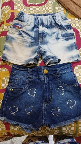 2 shorts menina 