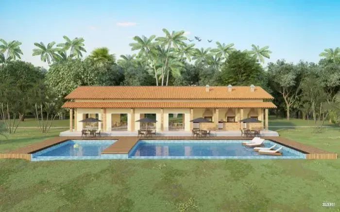 Chácara com piscina e projeto modular em Igaratá
