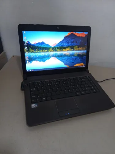 Notebook positivo funcionando bateria viciada