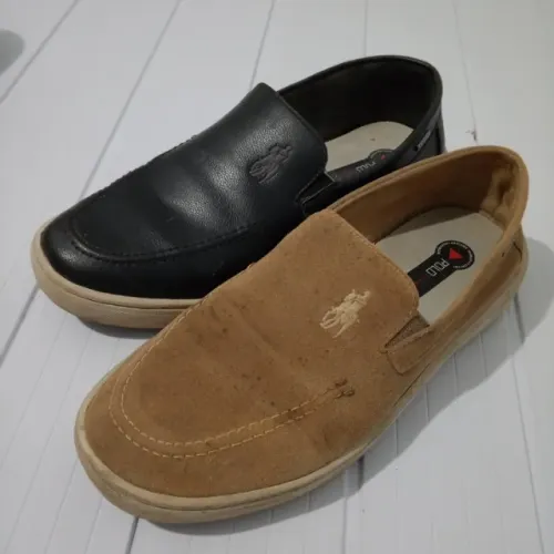 Sapato masculino sapatilha masculina marca Polo tamanho 41/42 semi-novo sapato marrom
