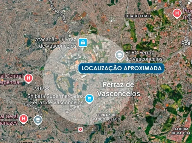 Terreno 5.077 m² - Núcleo Itaim - Ferraz de Vasconcelos - SP