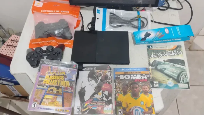 Playstation2 no cd ? funcionando tudo aceito cartão 4x de 102$