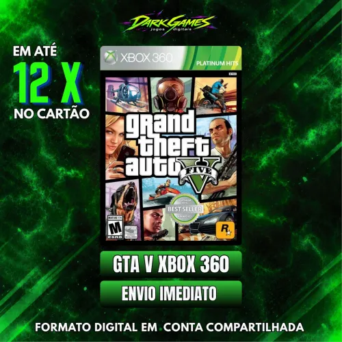 Jogo Gta V Xbox 360