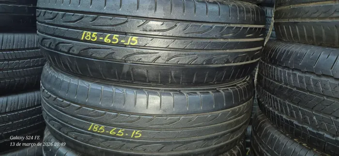 2 pneus 185 65 15 Dunlop 