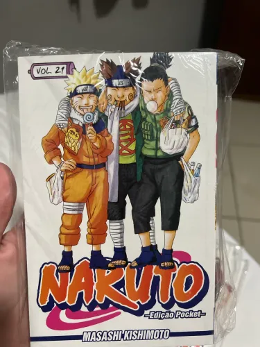 Mangá Naruto Pocket volume 21 novo Panini