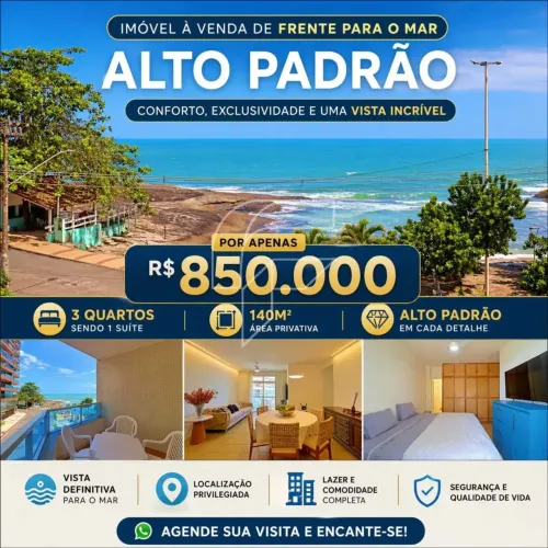 Imóvel para venda com 122 metros quadrados com 3 quartos em Centro - Guarapari - ES