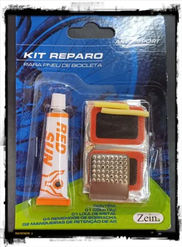 Kit Reparo para Pneu de Bicicletas - Entrega Grátis