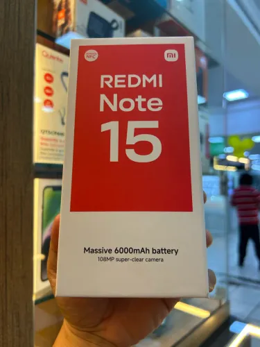 REDMI NOTE 15 NFC 256GB/8RAM - NOVO