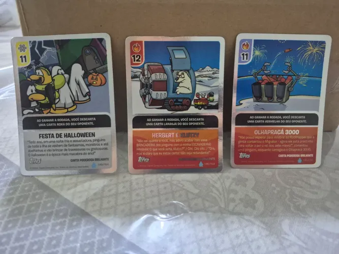 Cartas club penguin - avulsas