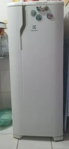 Geladeira Electrolux Cycle Defrost 240L Degelo Prático Uma Porta Branca RE31