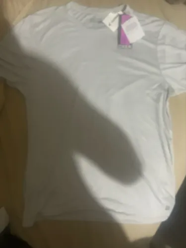 camiseta esportiva oxer, cinza. Nova.