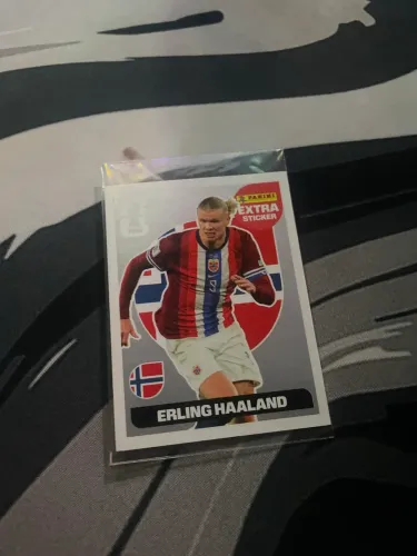 Figurinha legend haaland prata