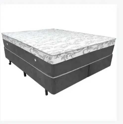 Colchão King Size Molas Ensacadas + Cama Box Base GRÁTIS - Promoção Direto de Fábrica