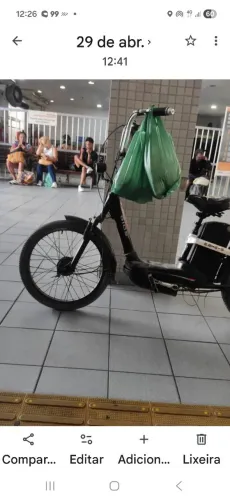 Bicicleta elétrica 