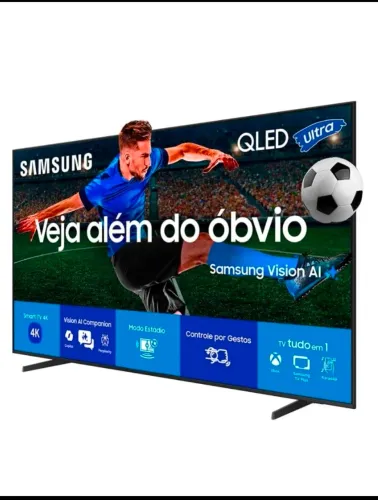 Smart TV 55 Samsung QLED  Vision AI TV modelo 55Q7F LACRADA 