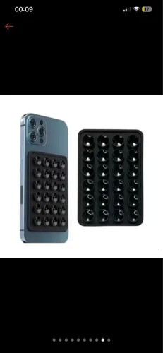 Suporte de silicone com ventosa 
