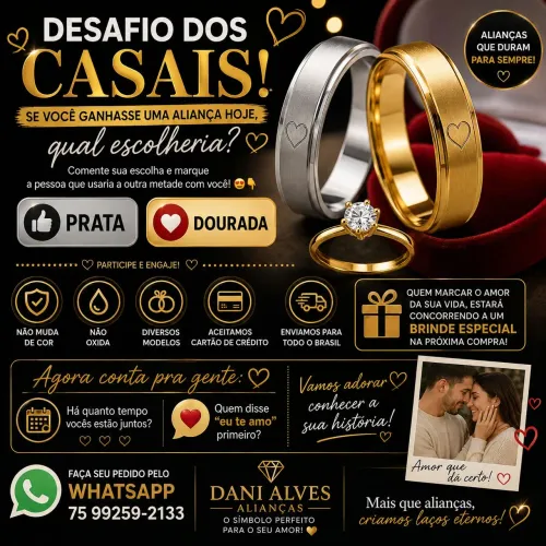 Aliança de casamento 