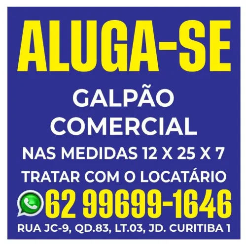 Alugo Galpao