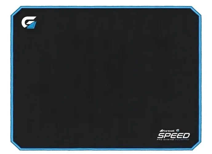 Mouse Pad gamer Fortrek MPG-102 de tecido e borracha 350mm x 440mm x 3mm AZUL