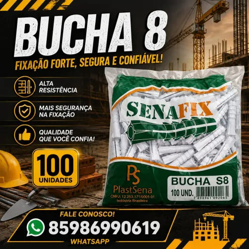 Bucha 8 para parede ?
