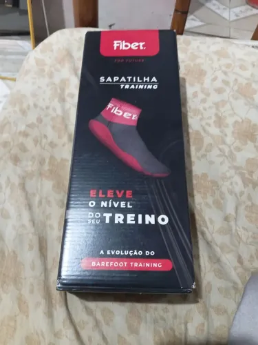 Sapatilha de treino fiber azul