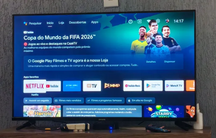 TV AIWA 43 polegadas.