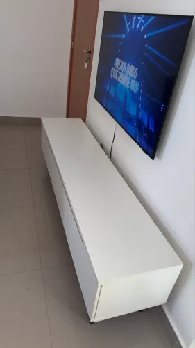 Rack Retrô Branco - Excelente Estado