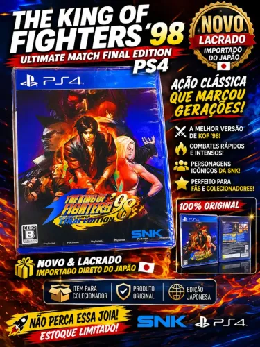 THE KING OF FIGHTERS '98 ULTIMATE MATCH FINAL EDITION - PS4 ?