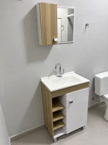 Gabinete para banheiro + armario com espelho
