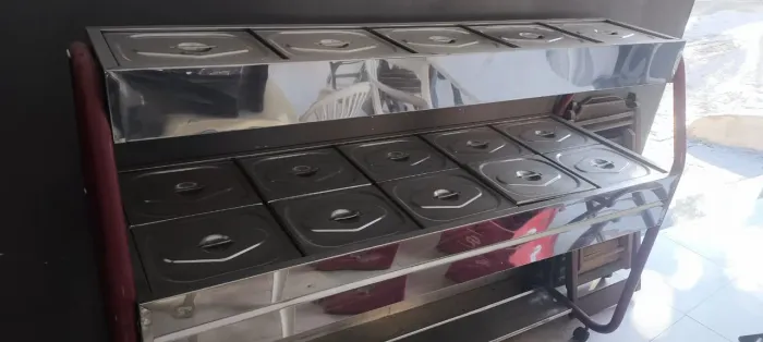 Título: Buffet Térmico Self Service Inox 15 Cubas IBET 127V - Excelente Estado