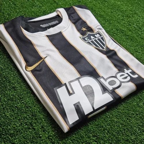 Camisa do Atlético MG I Preto e Branco 2026/27