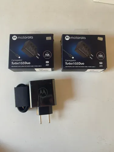 CARREGADOR MOTOROLA ORIGINAL TURBO