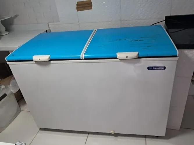 Freezer Horizontal Inverter Dupla Ação Metalfrio 419l SEMI NOVO