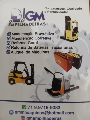 Manutenção preventiva e corretiva locacao e reforma de equipamento 