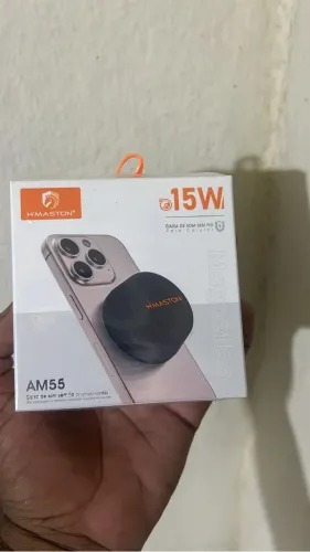 Caixa De Som 15w Indução Bluetooth Base Magnética Sem Fio Portátil Para Celular Hmaston