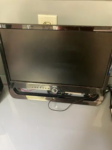 Monitor AOC com nova placa de vídeo