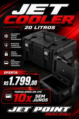 CAIXA TÉRMICA COOLER JET SKI 20 LITROS, Jet Cooler, Enviamos Para Todo Brasil, 